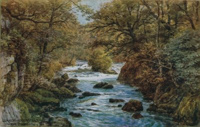 Llandrindod Wells, am Ithon von Alfred Robert Quinton